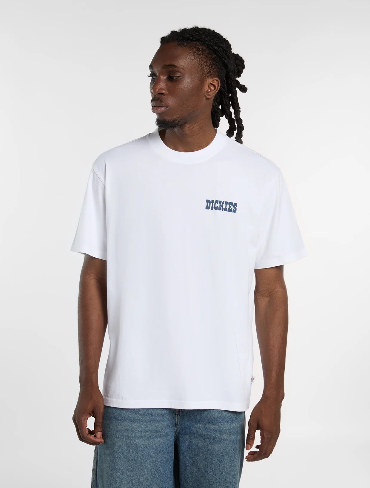T-SHIRT PLAIN CITY IN COTONE BIANCO
