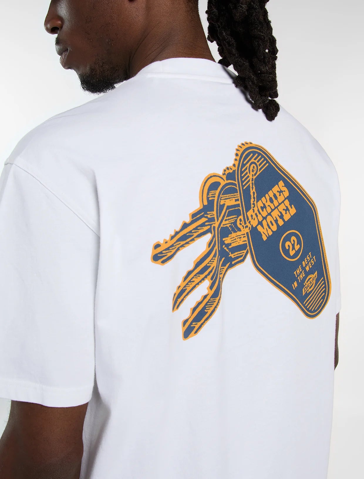 T-SHIRT PLAIN CITY IN COTONE BIANCO