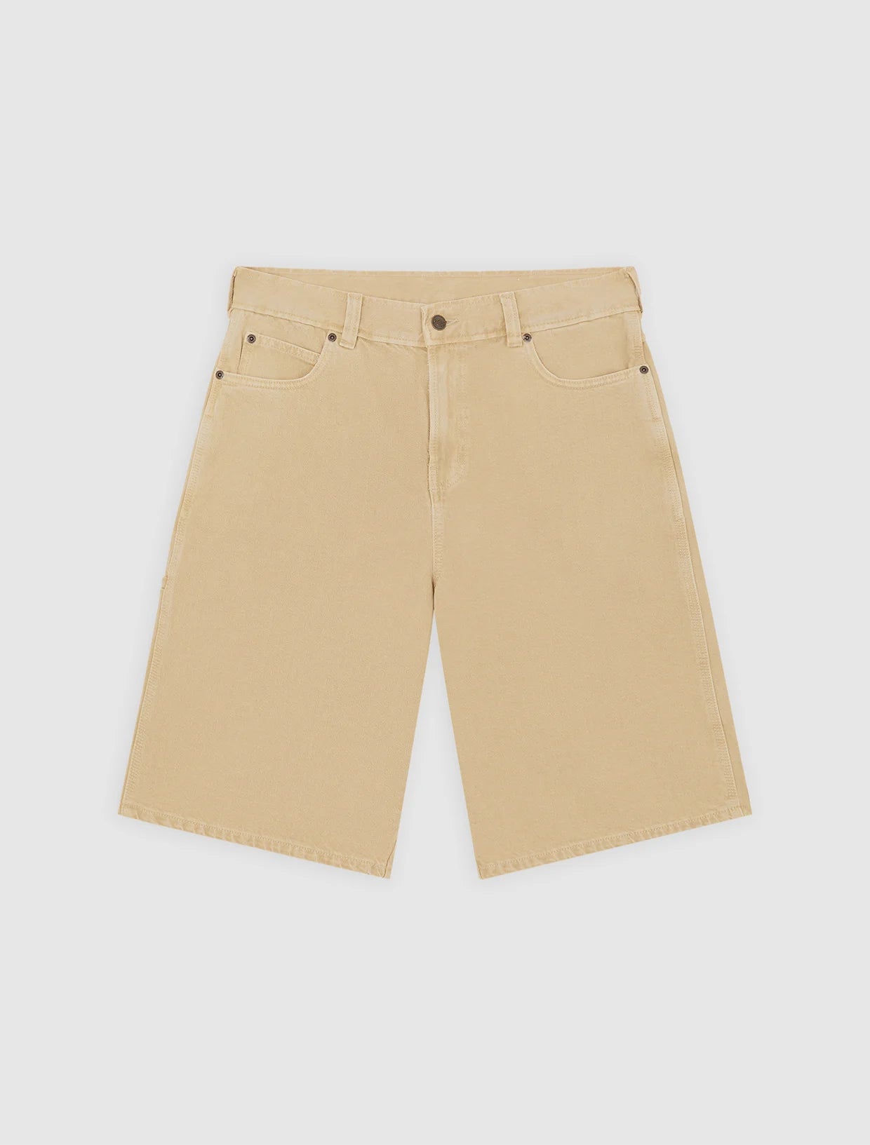 SHORTS LOOSE FIT IN DENIM EUCALIPTO