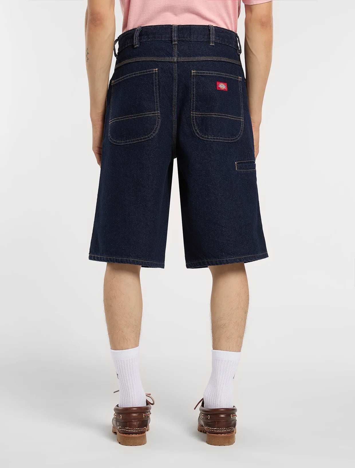 SHORTS LOOSE FIT IN DENIM LAVATO