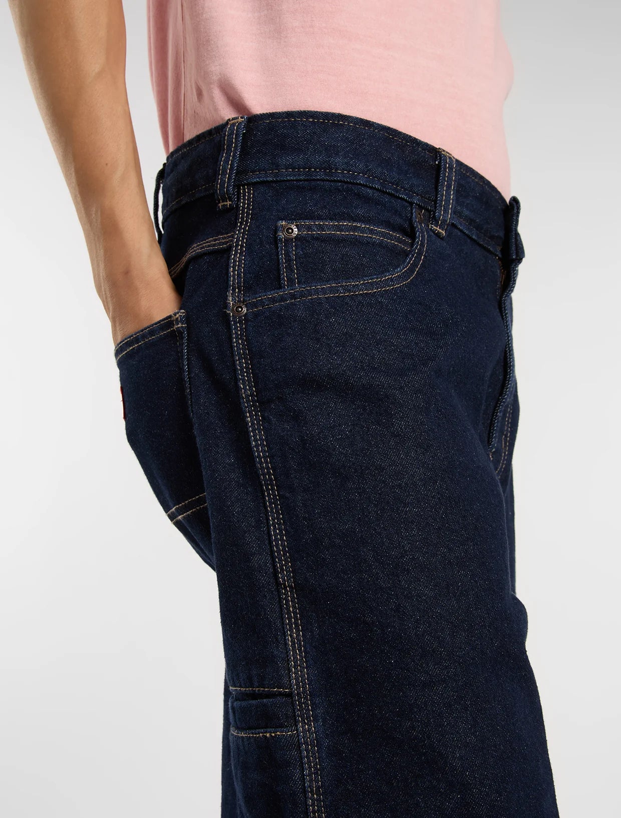 SHORTS LOOSE FIT IN DENIM LAVATO