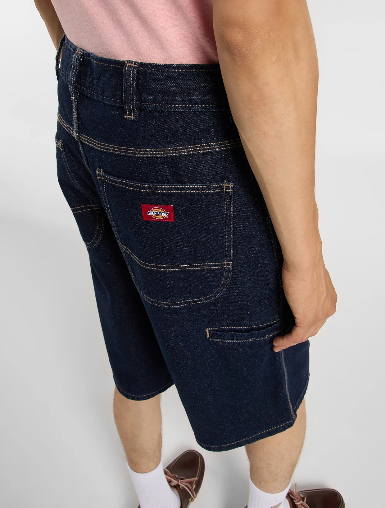 SHORTS LOOSE FIT IN DENIM LAVATO
