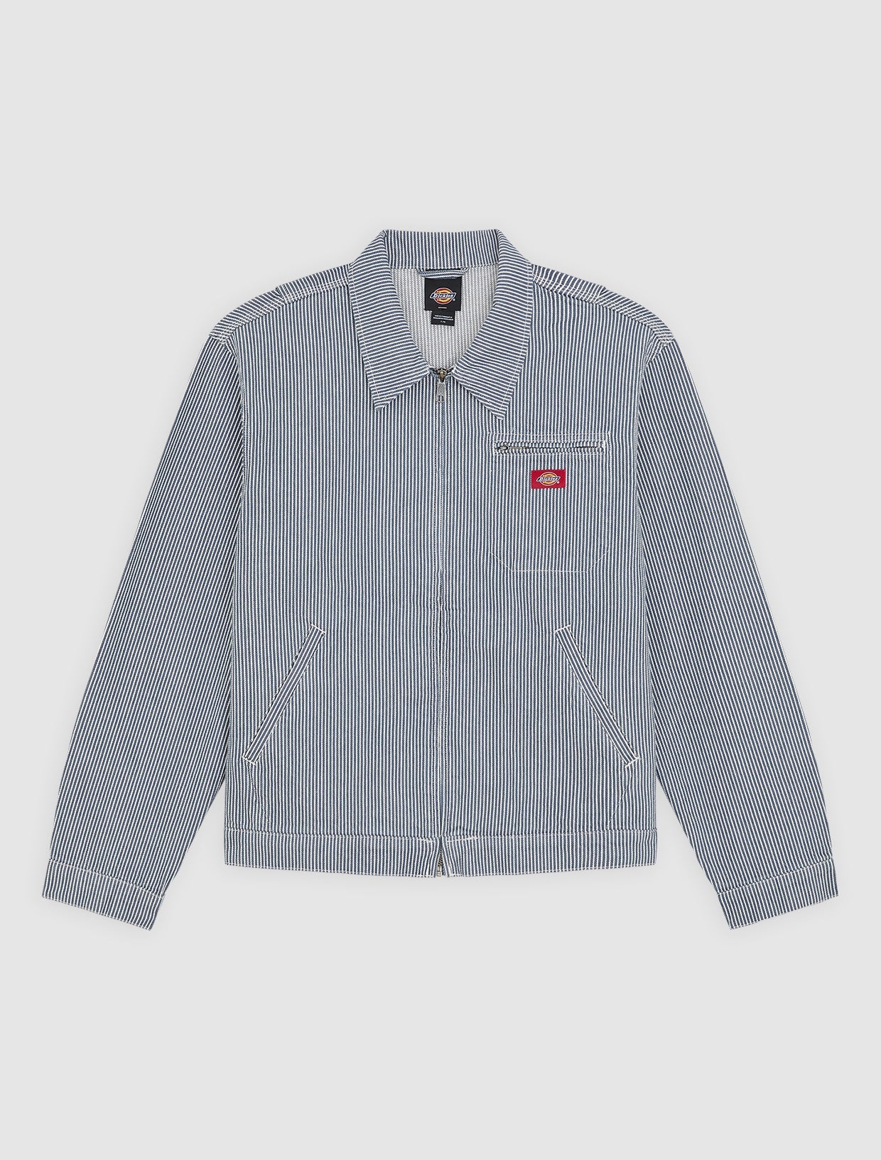 CAMICIA A MANICHE LUNGHE IN HICKORY INDACO RETRÒ