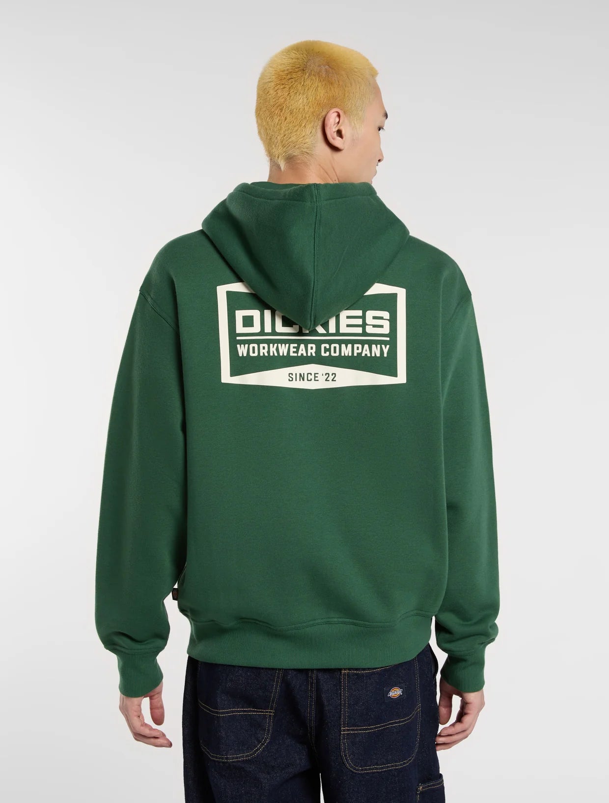 DICKIES - BOLIVAR FZ HOODIE PINE NEEDLE GREEN