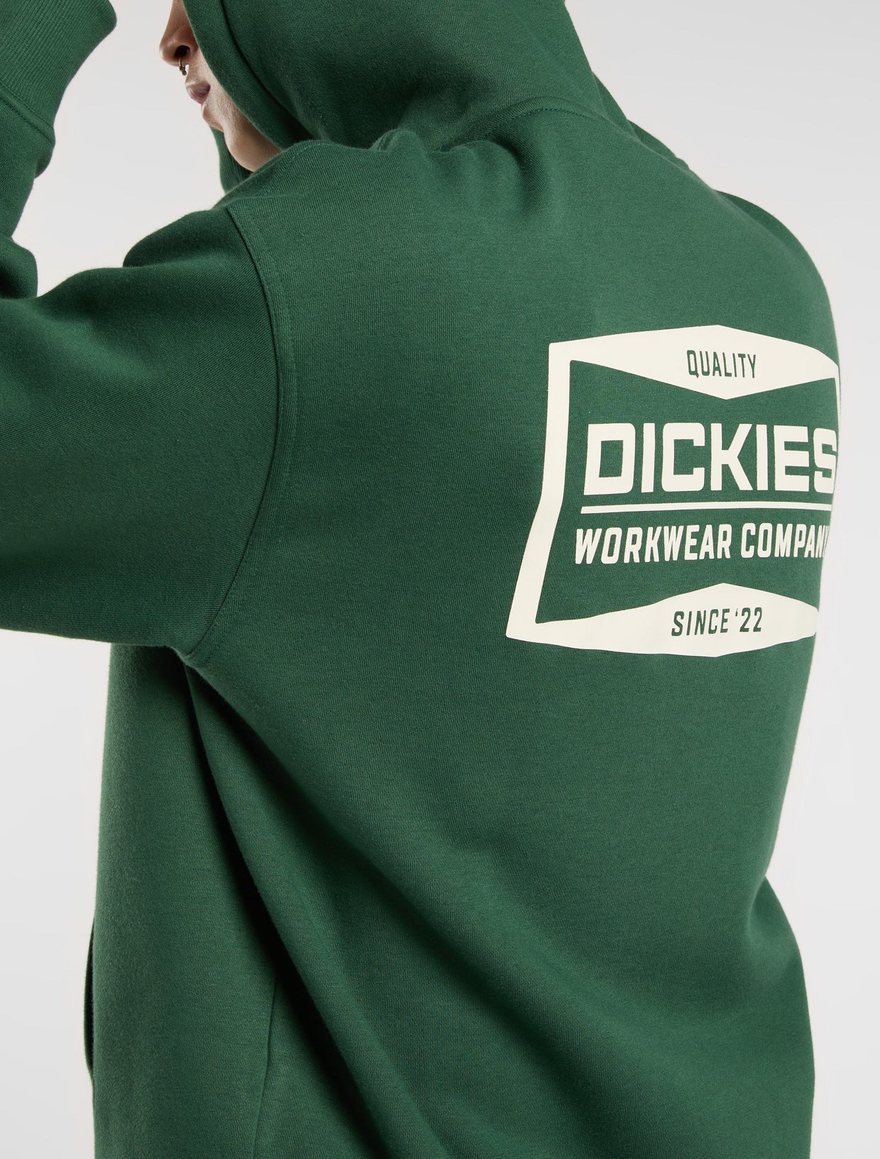 DICKIES - BOLIVAR FZ HOODIE PINE NEEDLE GREEN