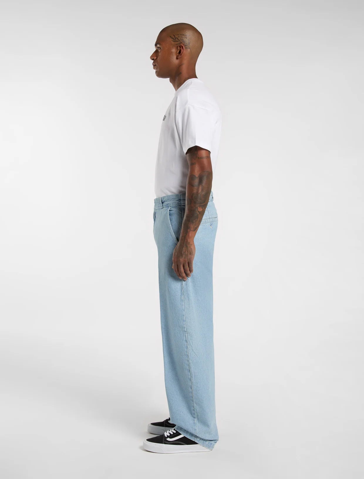 JEANS BARREL IN DENIM BLU VINTAGE