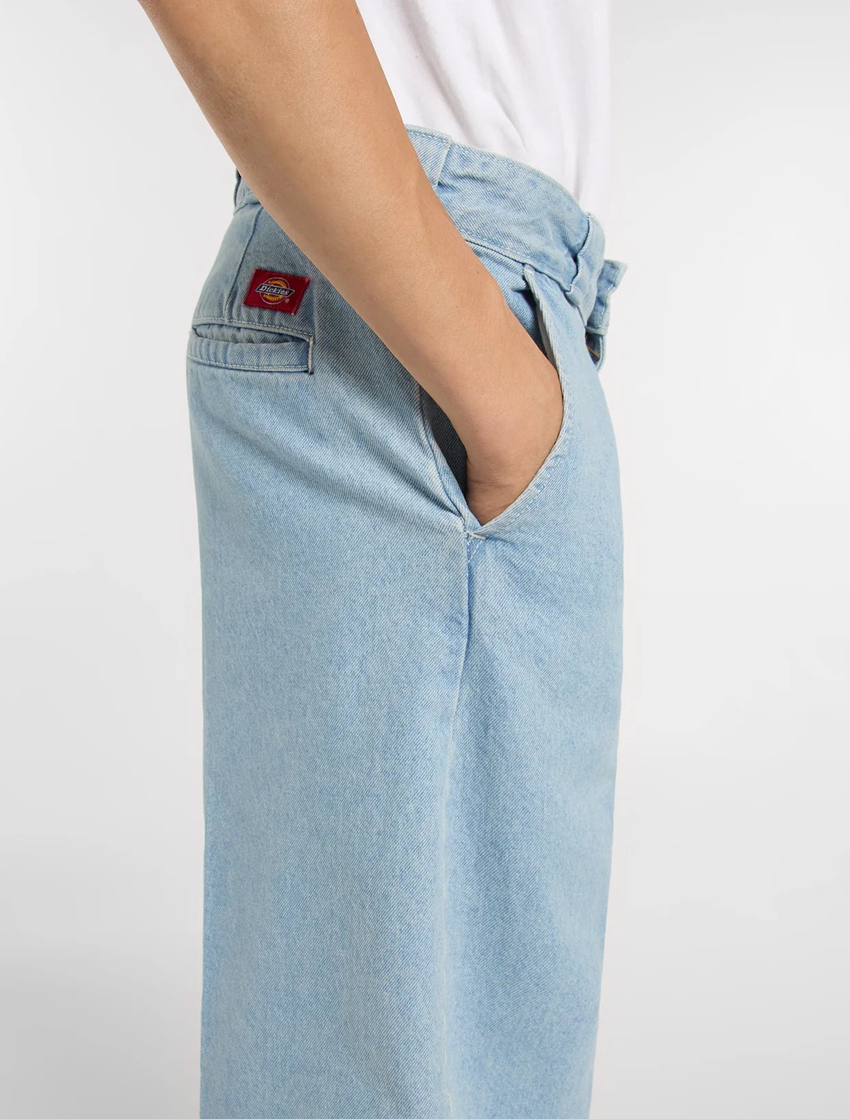 JEANS BARREL IN DENIM BLU VINTAGE