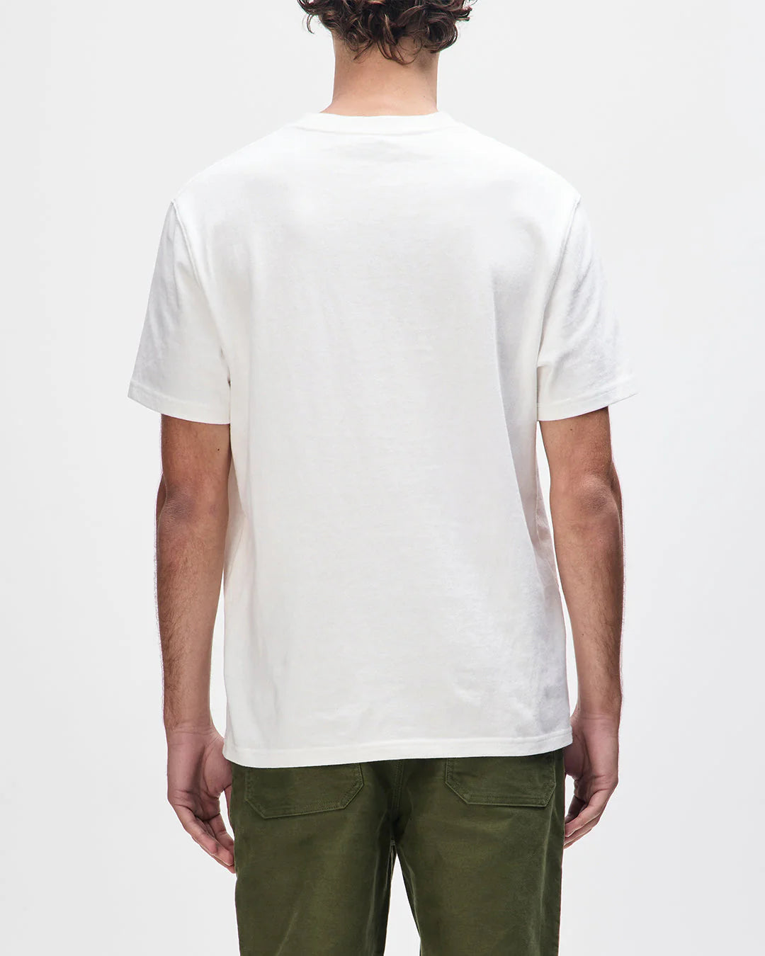 T-SHIRT BOX FIT IN COTONE BIANCO VINTAGE