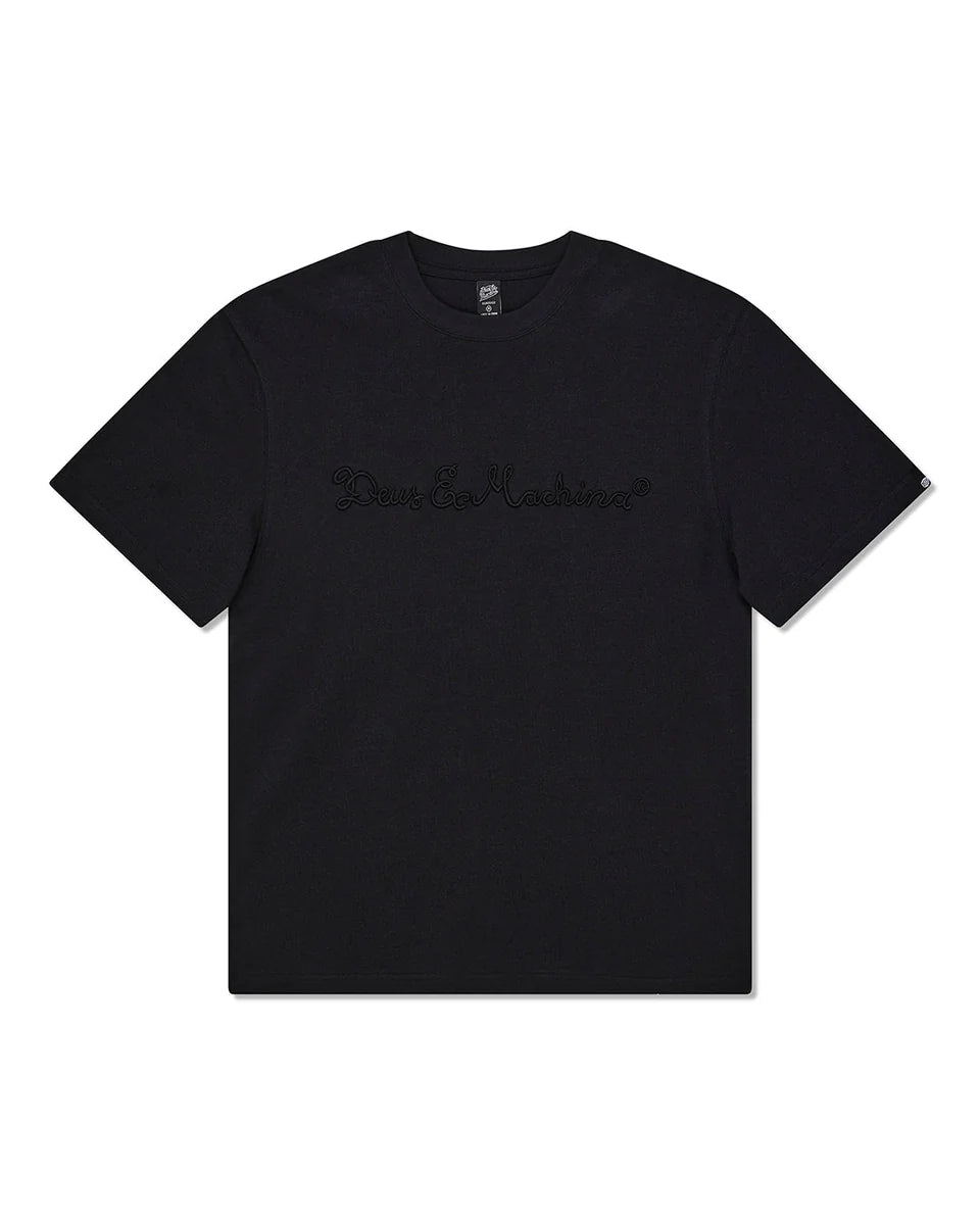 T-SHIRT CLASSICA IN COTONE BIOLOGICO NERA