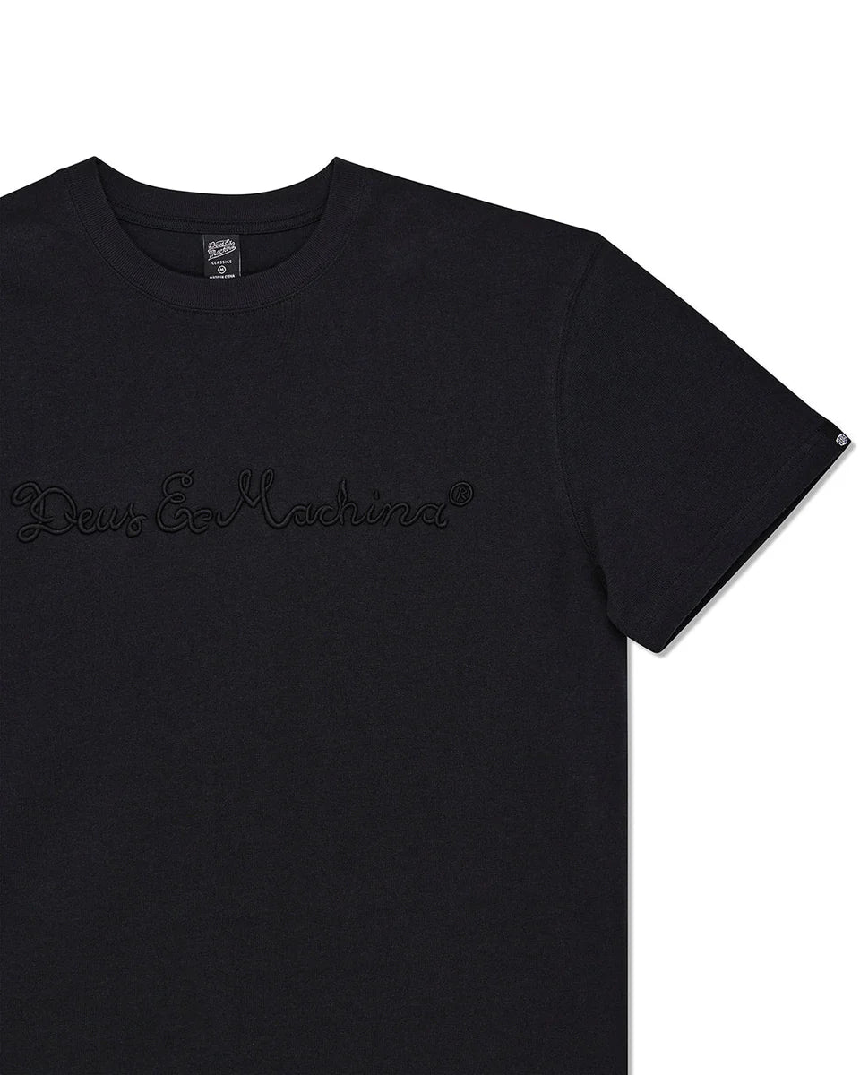 T-SHIRT CLASSICA IN COTONE BIOLOGICO NERA