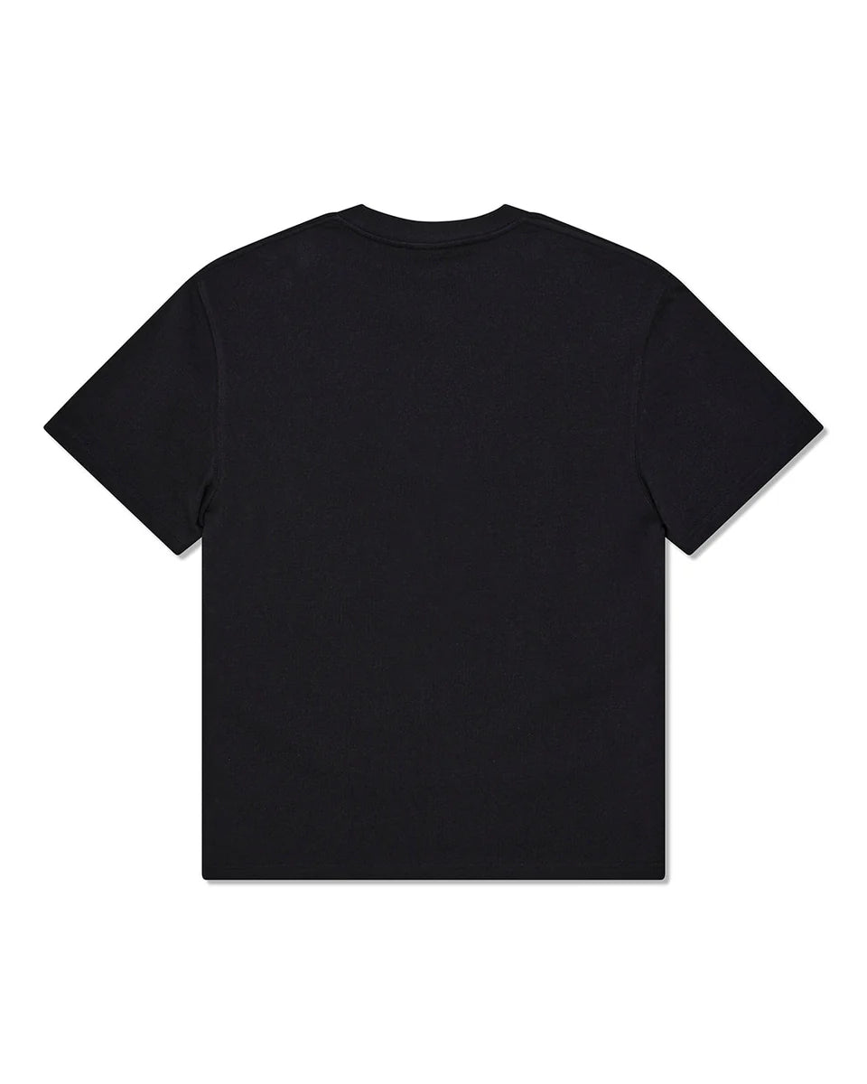 T-SHIRT CLASSICA IN COTONE BIOLOGICO NERA