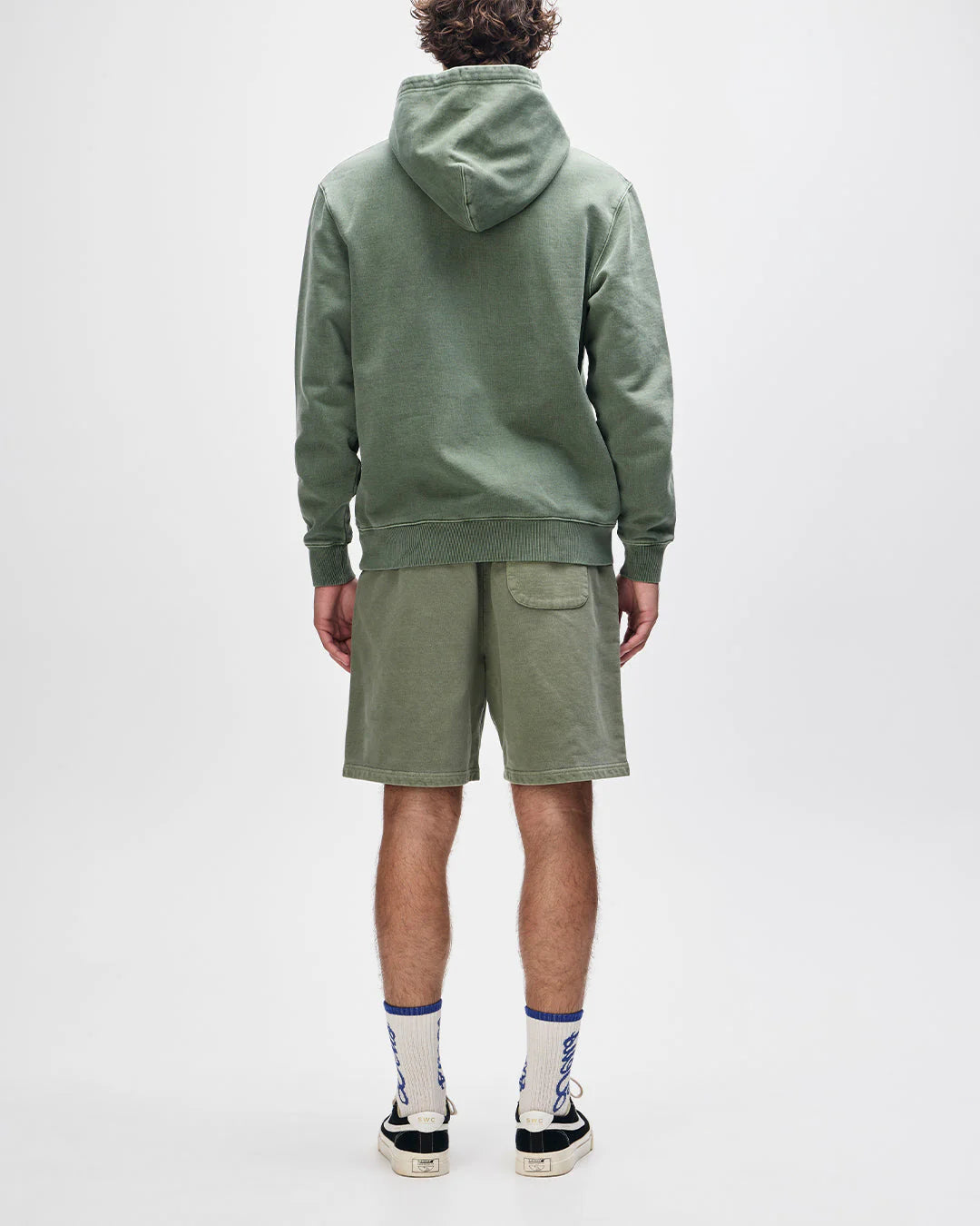 DEUS - SHIELD GARMENT DYED HOODIE