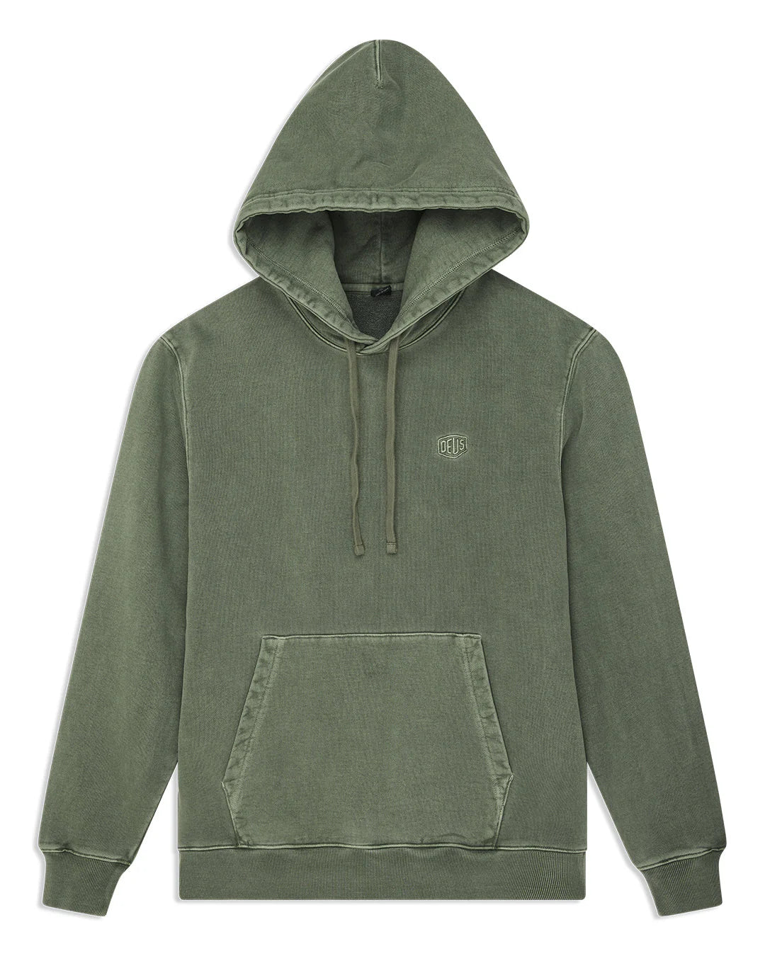 DEUS - SHIELD GARMENT DYED HOODIE