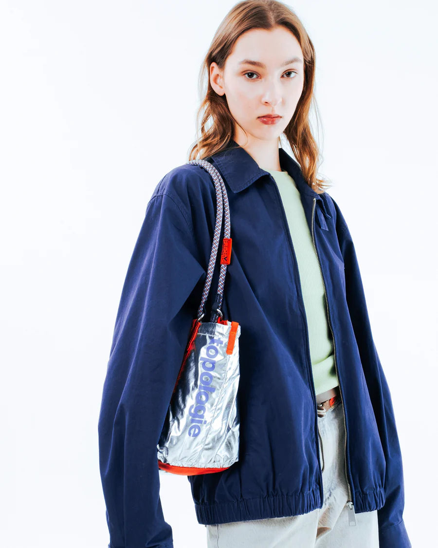 TOPOLOGIE - SUMMIT TOTE SMALL SATELLITE METALLIC