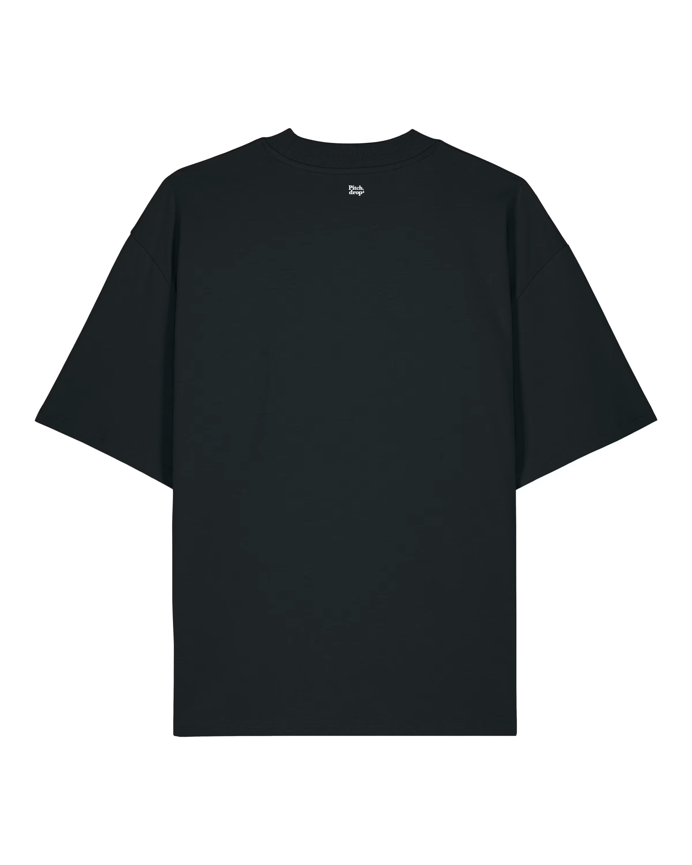 T-SHIRT BOX FIT IN COTONE NERO