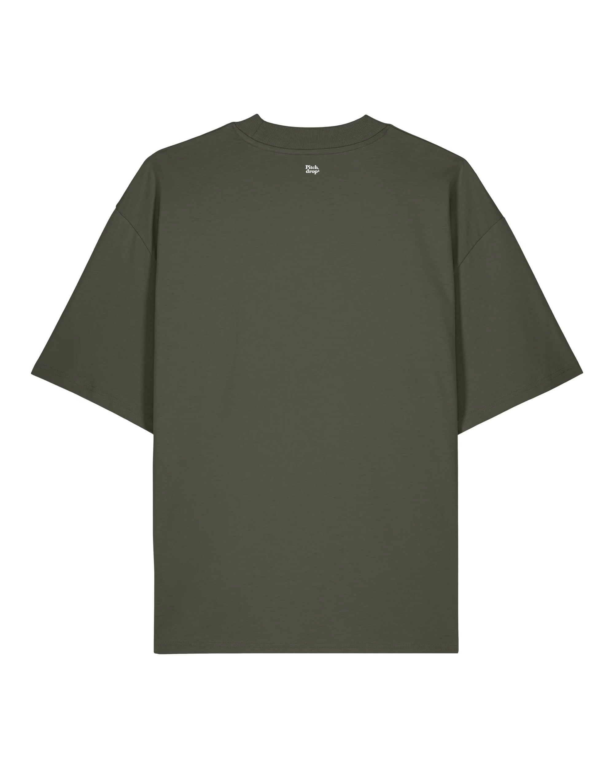 T-SHIRT BOX FIT IN COTONE VERDE