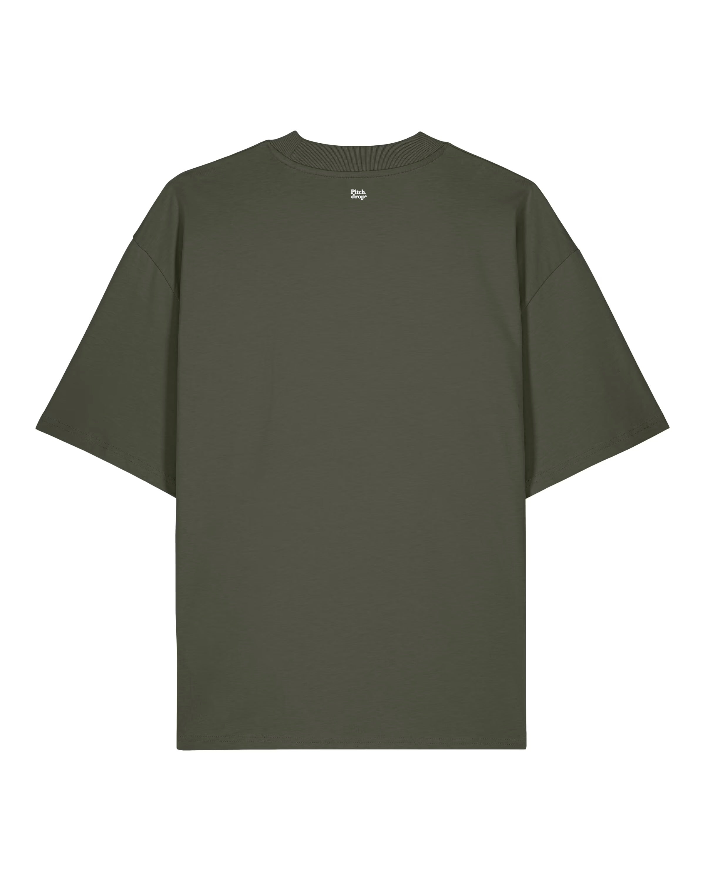 T-SHIRT BOX FIT IN COTONE VERDE