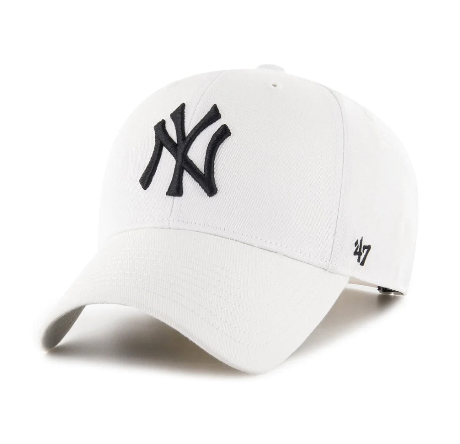CAPPELLINO RAISED NY YANKEES IN COTONE BIANCO