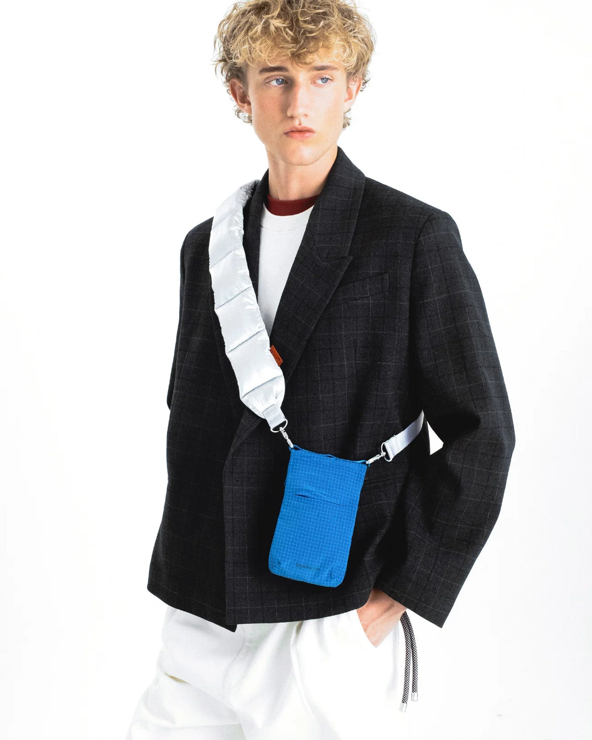 PUFFER STRAP CHROME SPACE