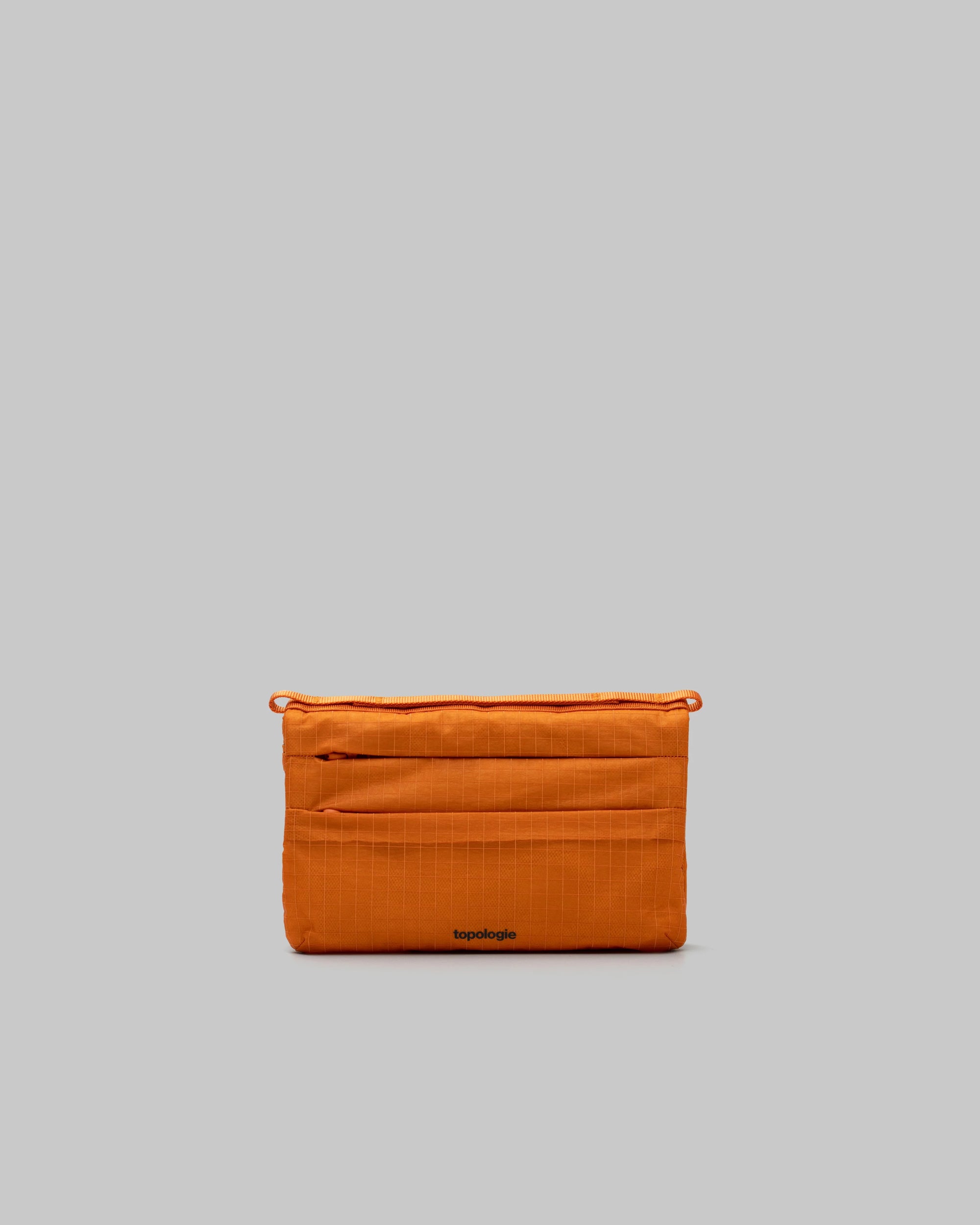 FLAT SACOCHE PICCOLA ARANCIONE GLAZED RIPSTOP