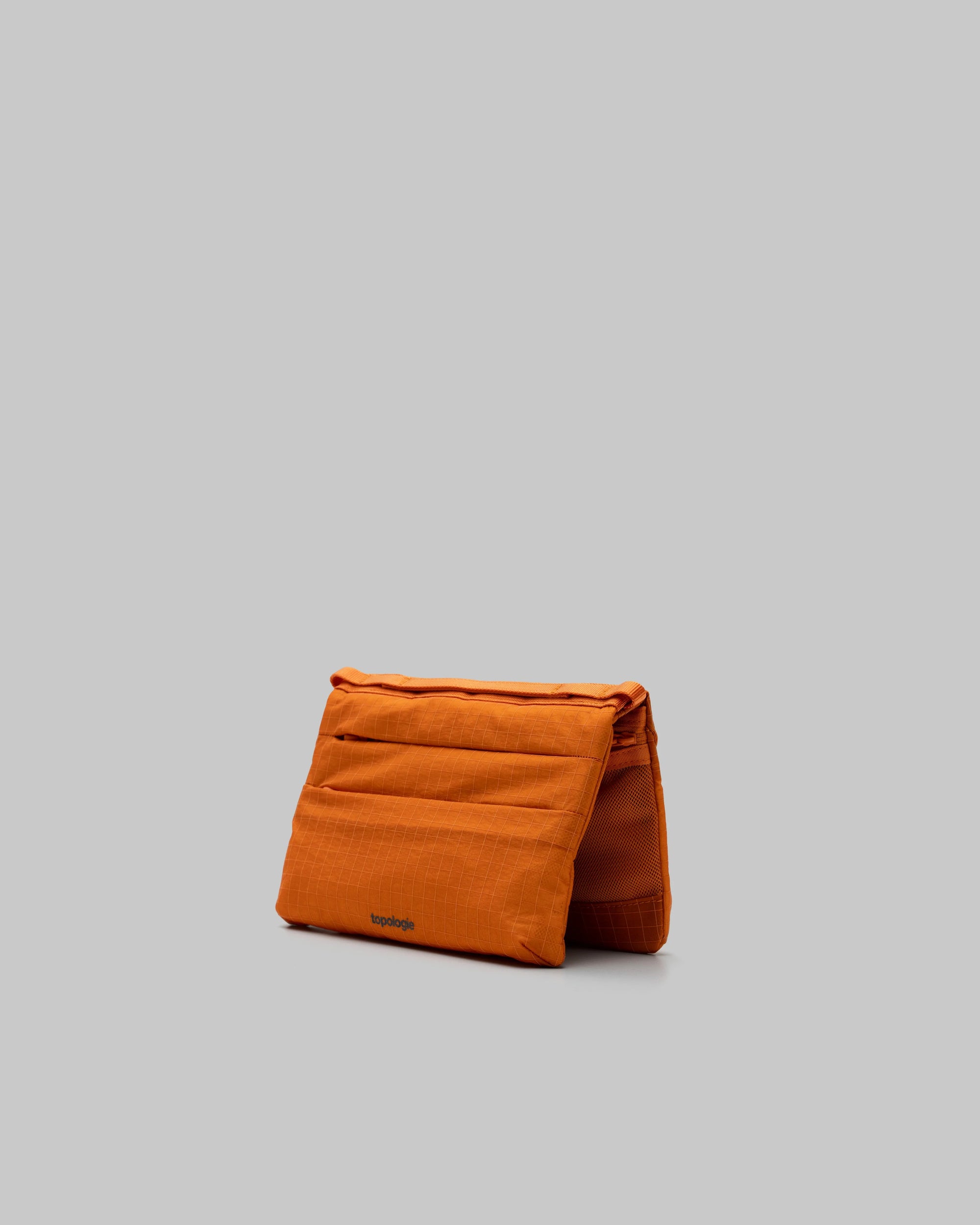 FLAT SACOCHE PICCOLA ARANCIONE GLAZED RIPSTOP