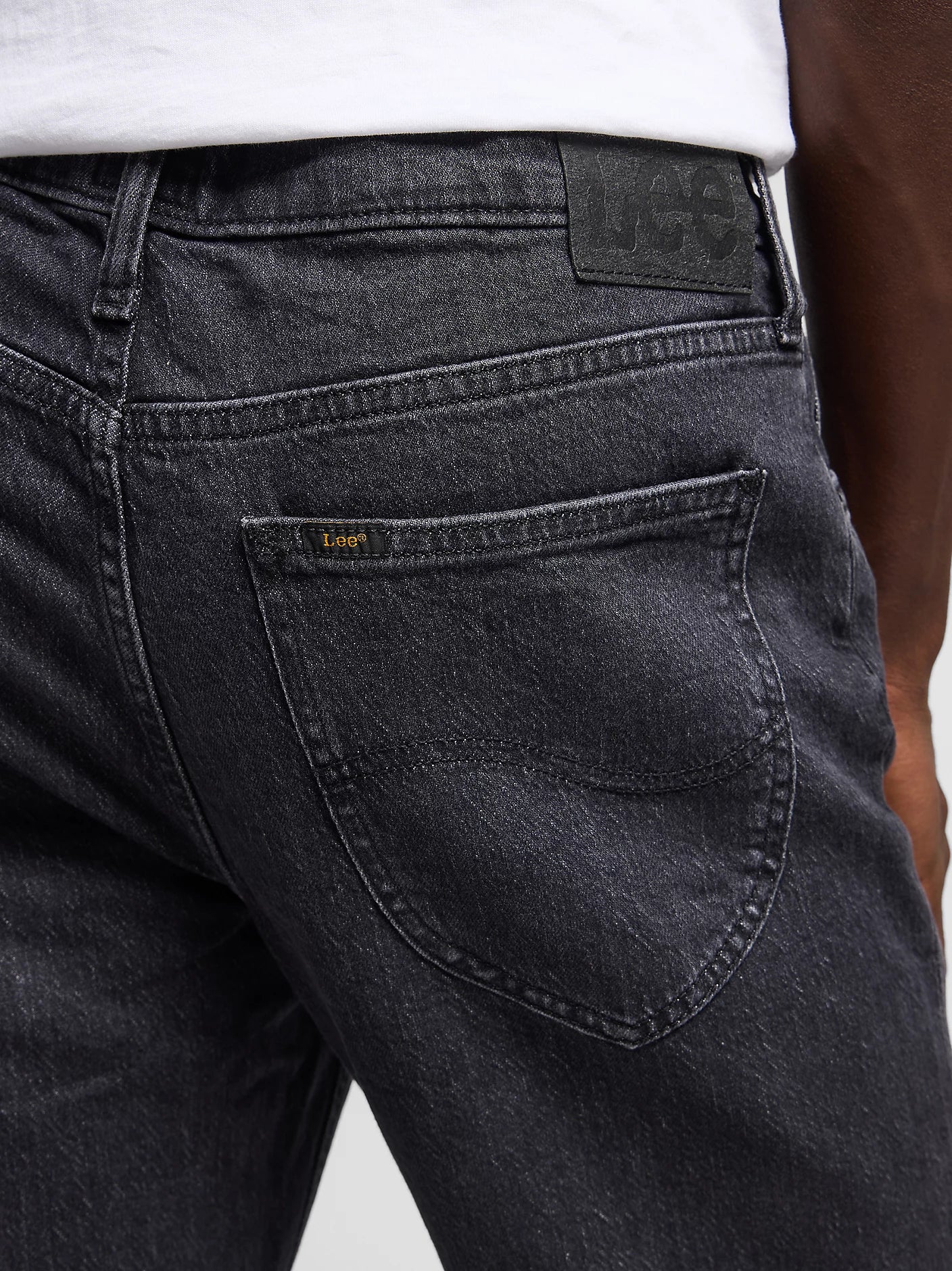 DENIM DRITTO REGULAR FIT GRIGIO