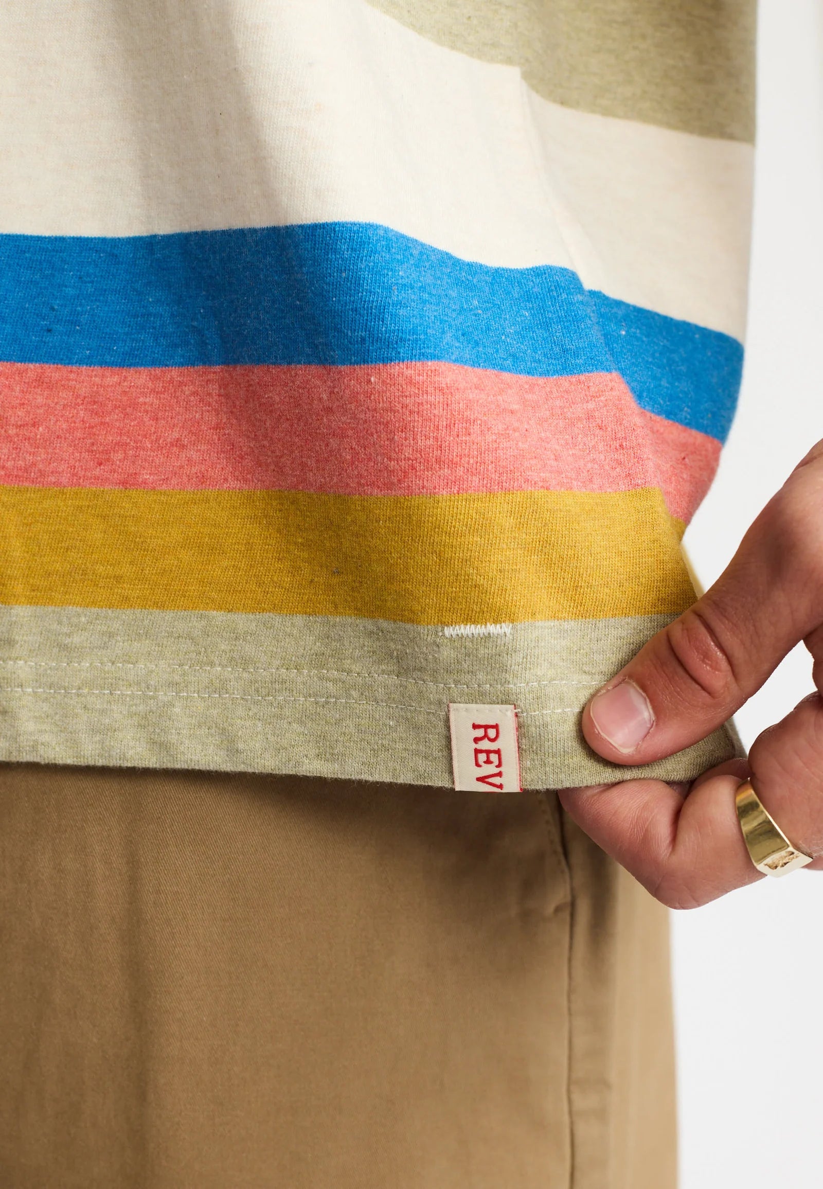 T-SHIRT LOOSE FIT IN COTONE MULTI