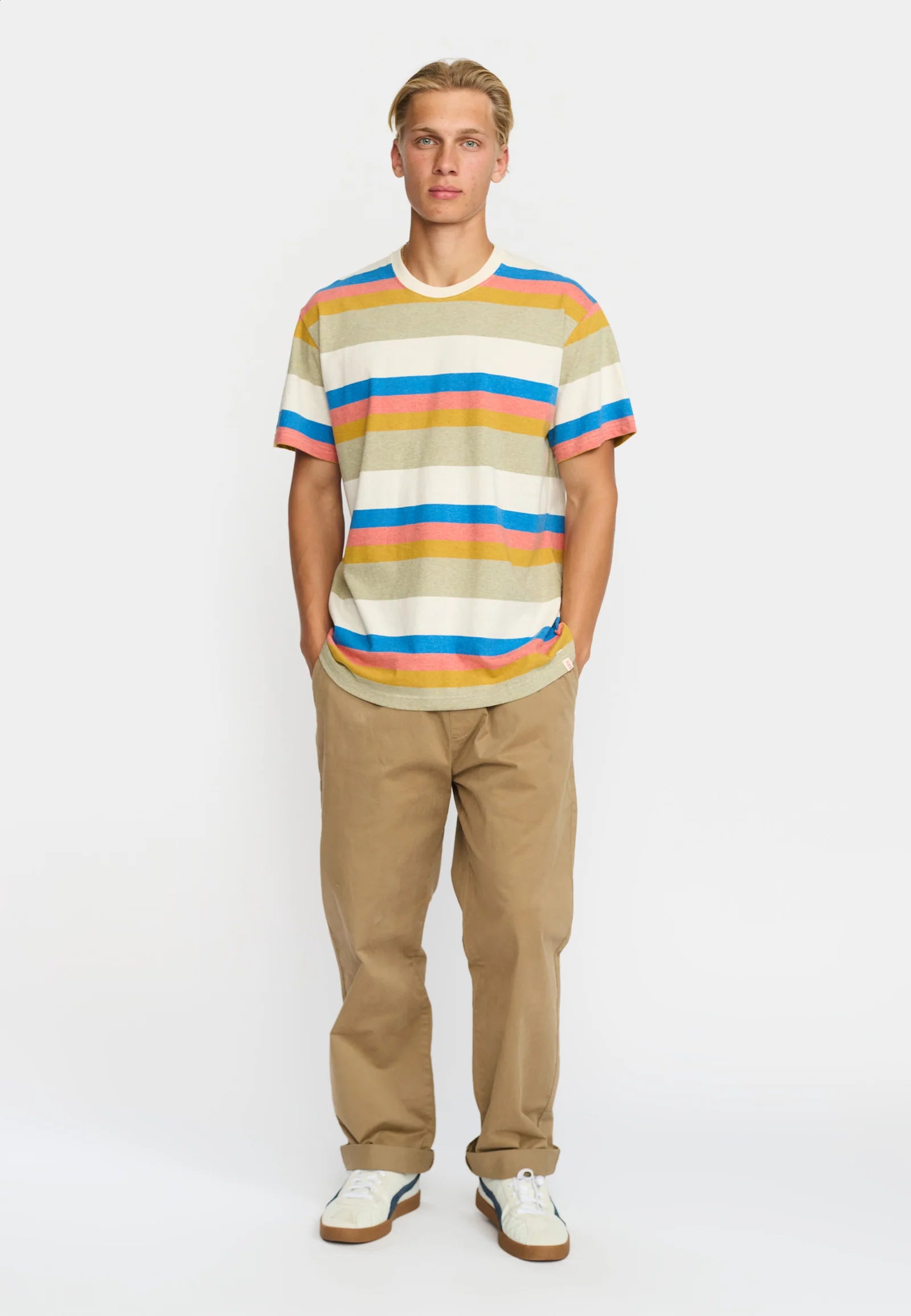 T-SHIRT LOOSE FIT IN COTONE MULTI