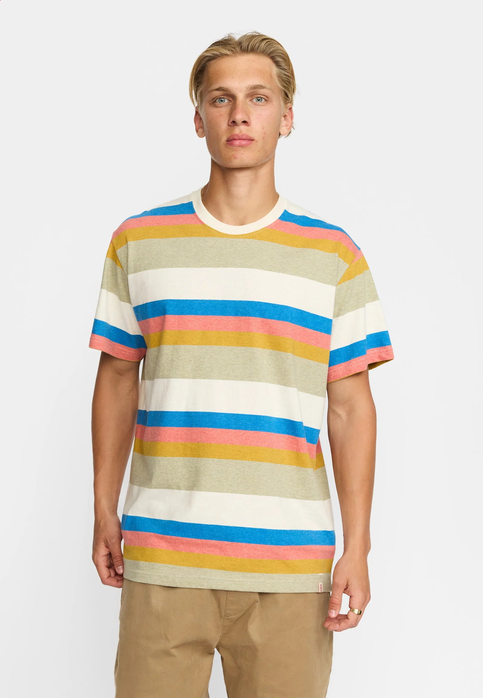T-SHIRT LOOSE FIT IN COTONE MULTI