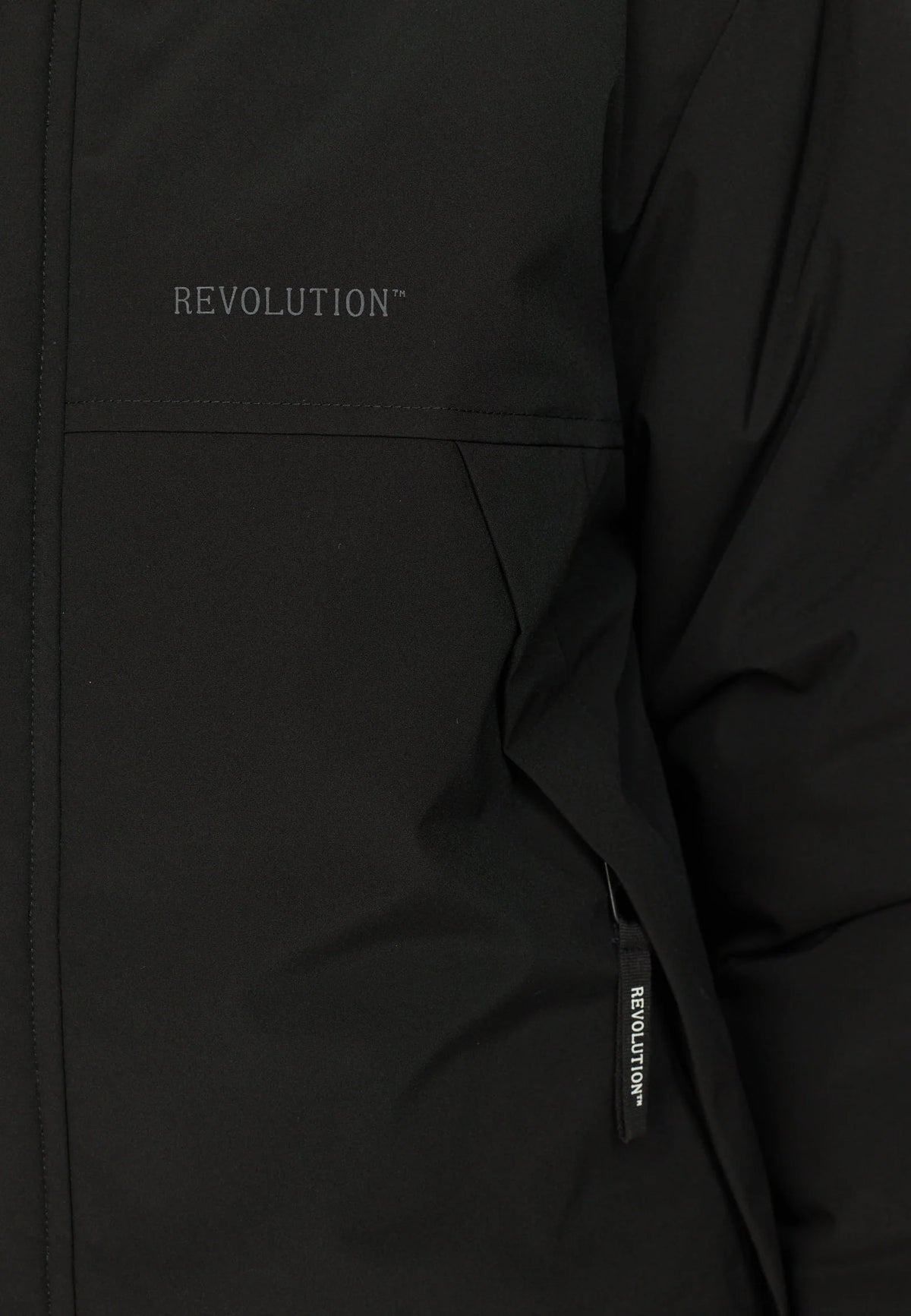 GIACCA PARKA TECNICA NERA