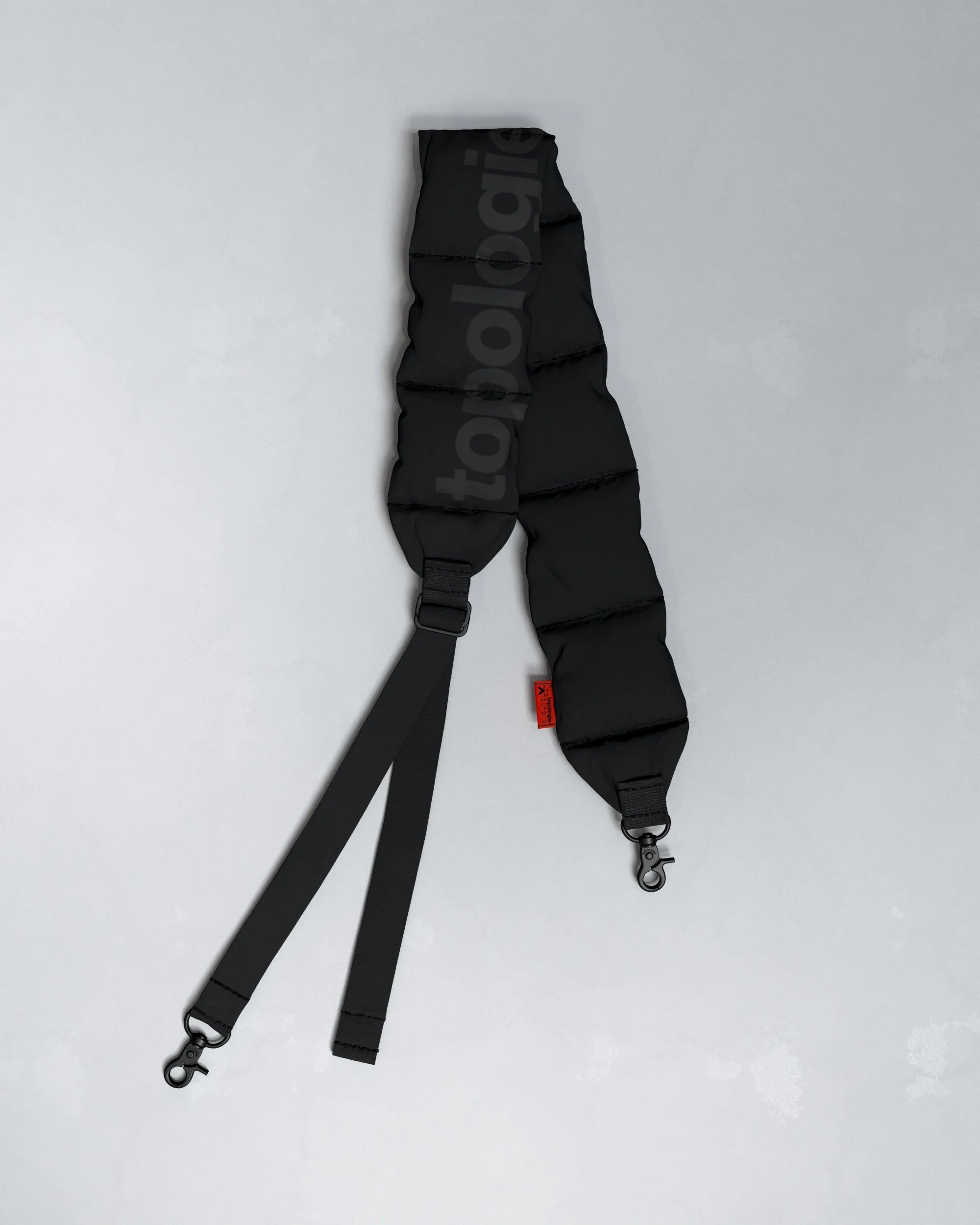 PUFFER STRAP NERO TECH SATEEN