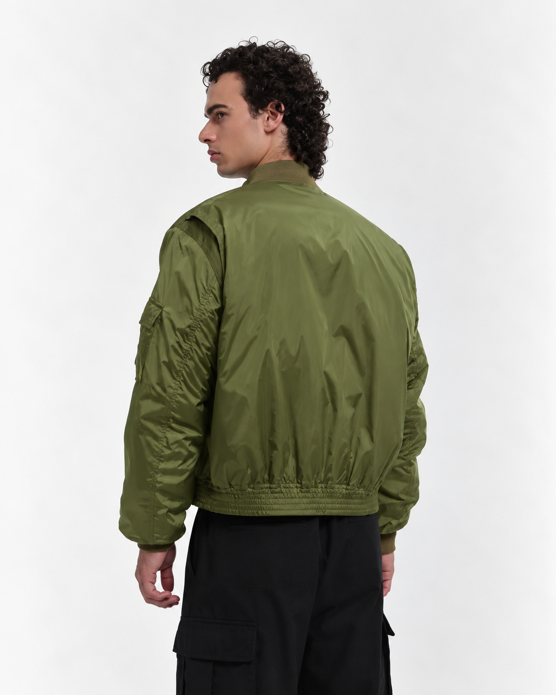 GIACCA VINTAGE REGULAR FIT VERDE SAGE