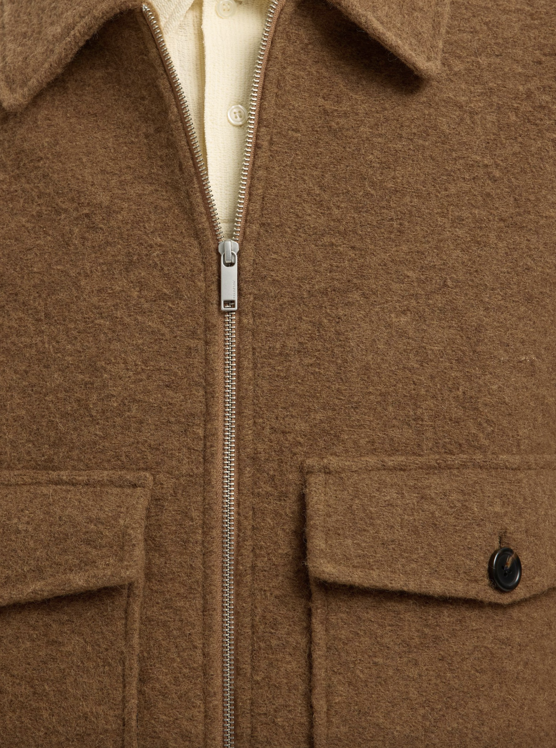 GIACCA IN LANA FODERATA BEIGE