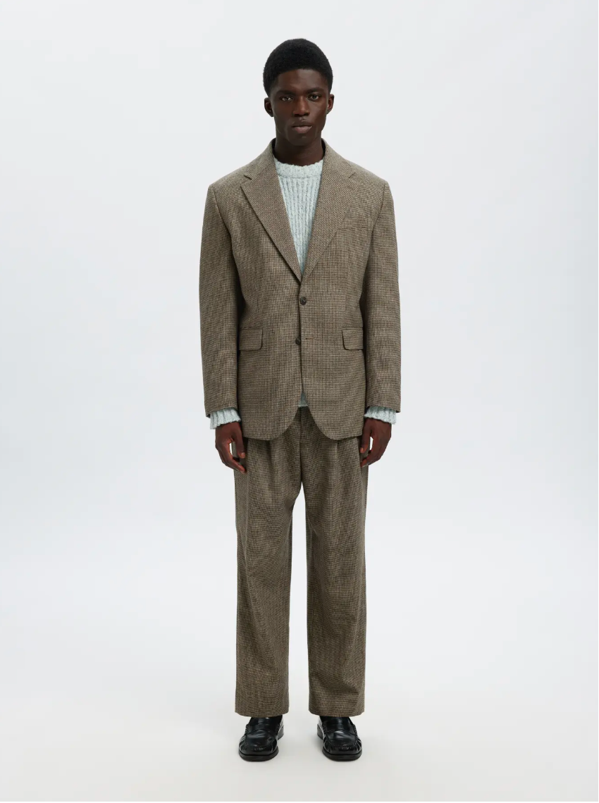 MAGLIONE GIROCOLLO RELAXED IN LANA