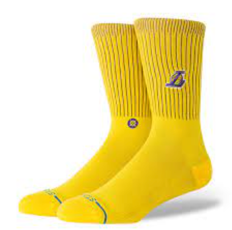 STANCE - LAKERS BADGED CREW