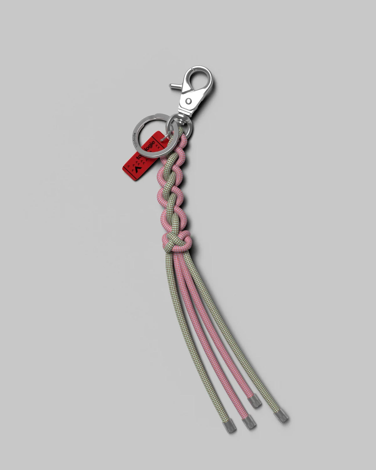 PORTACHIAVI VERDE E ROSA
