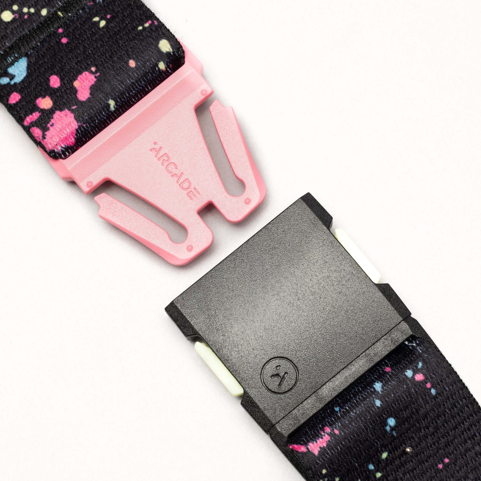 CINTURA SPLATTER NERA NEON