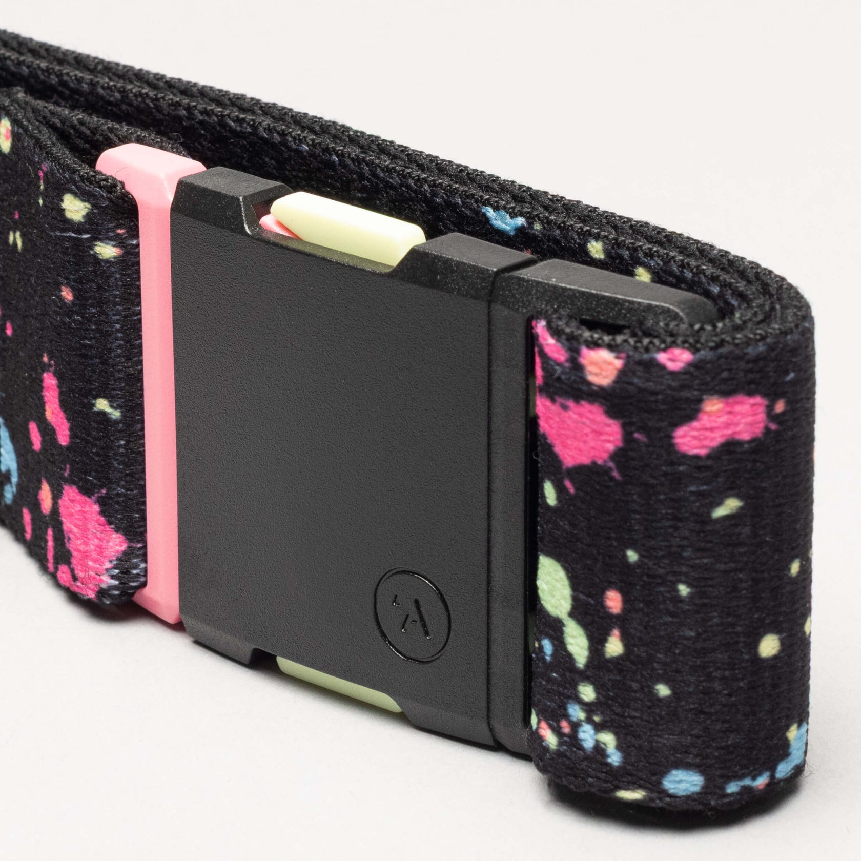 CINTURA SPLATTER NERA NEON