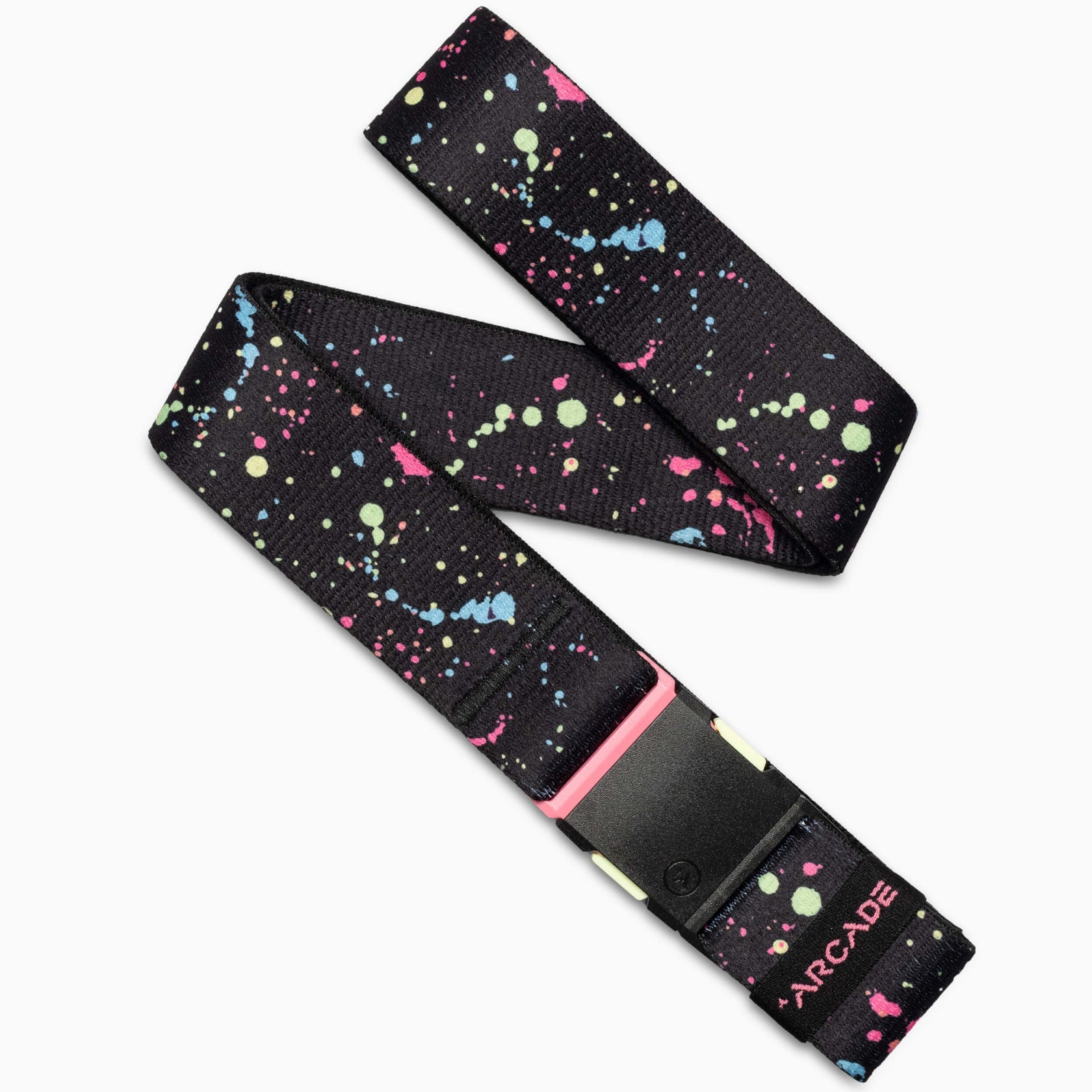 CINTURA SPLATTER NERA NEON
