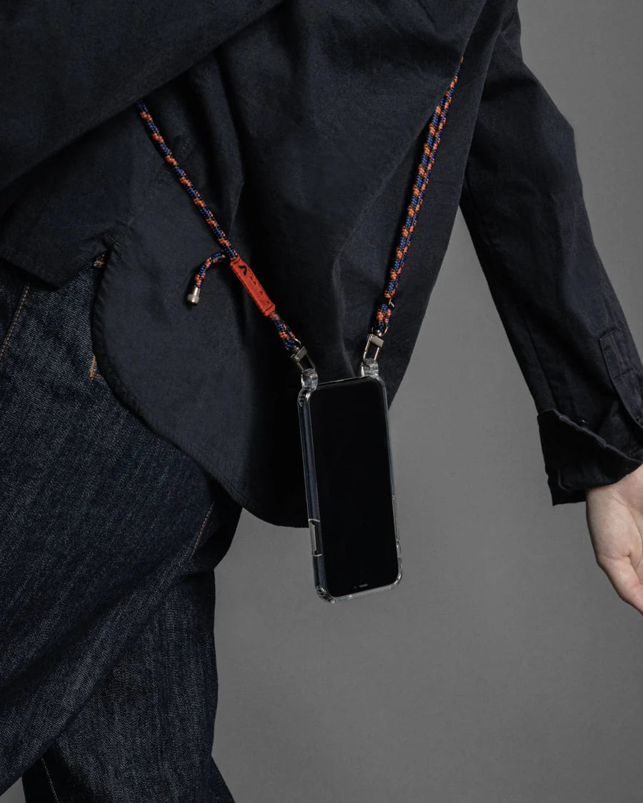 TOPOLOGIE - 6.0MM ROPE STRAP NAVY ORANGE