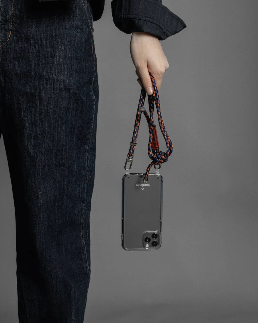 TOPOLOGIE - 6.0MM ROPE STRAP NAVY ORANGE