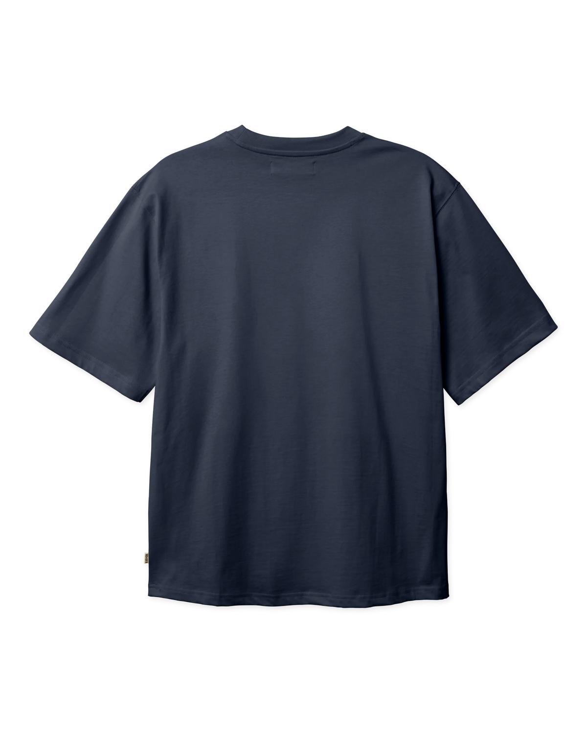 T-SHIRT CASUAL FIT IN COTONE BLU SCURO