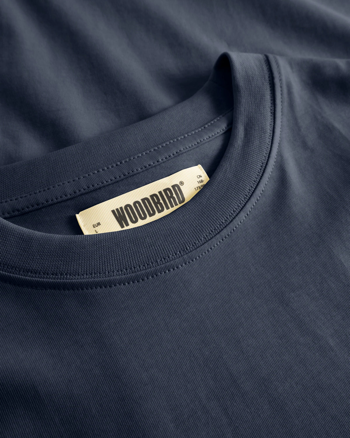 T-SHIRT CASUAL FIT IN COTONE BLU SCURO