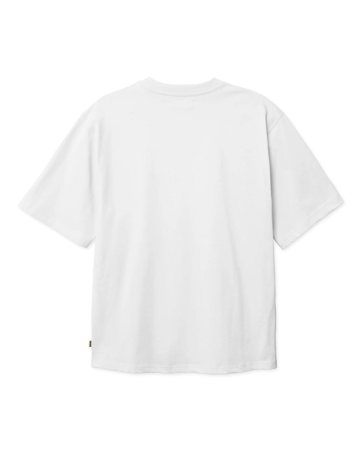 T-SHIRT CASUAL FIT IN COTONE BIANCO