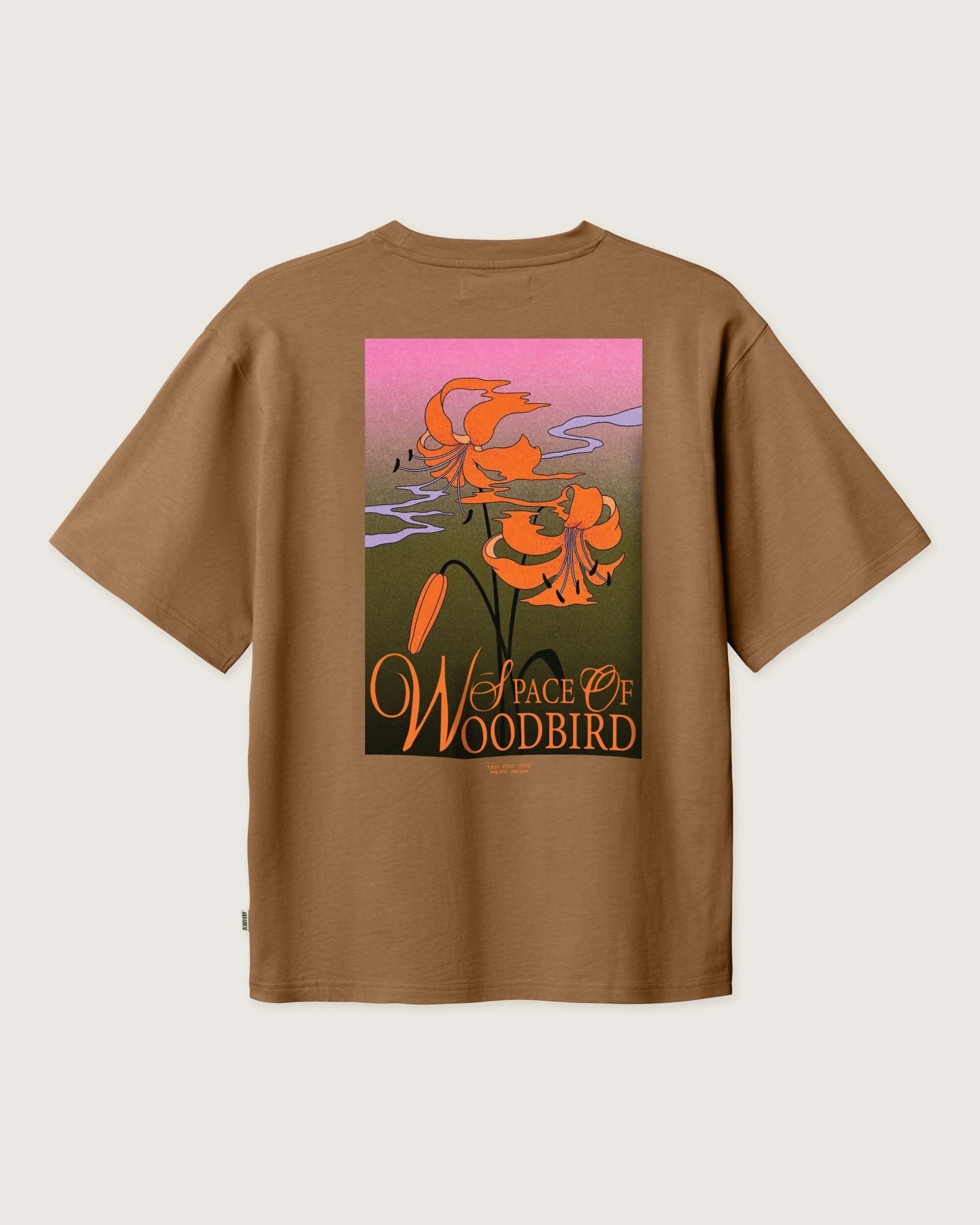 WOODBIRD - WBBAINE FLOWER TEE