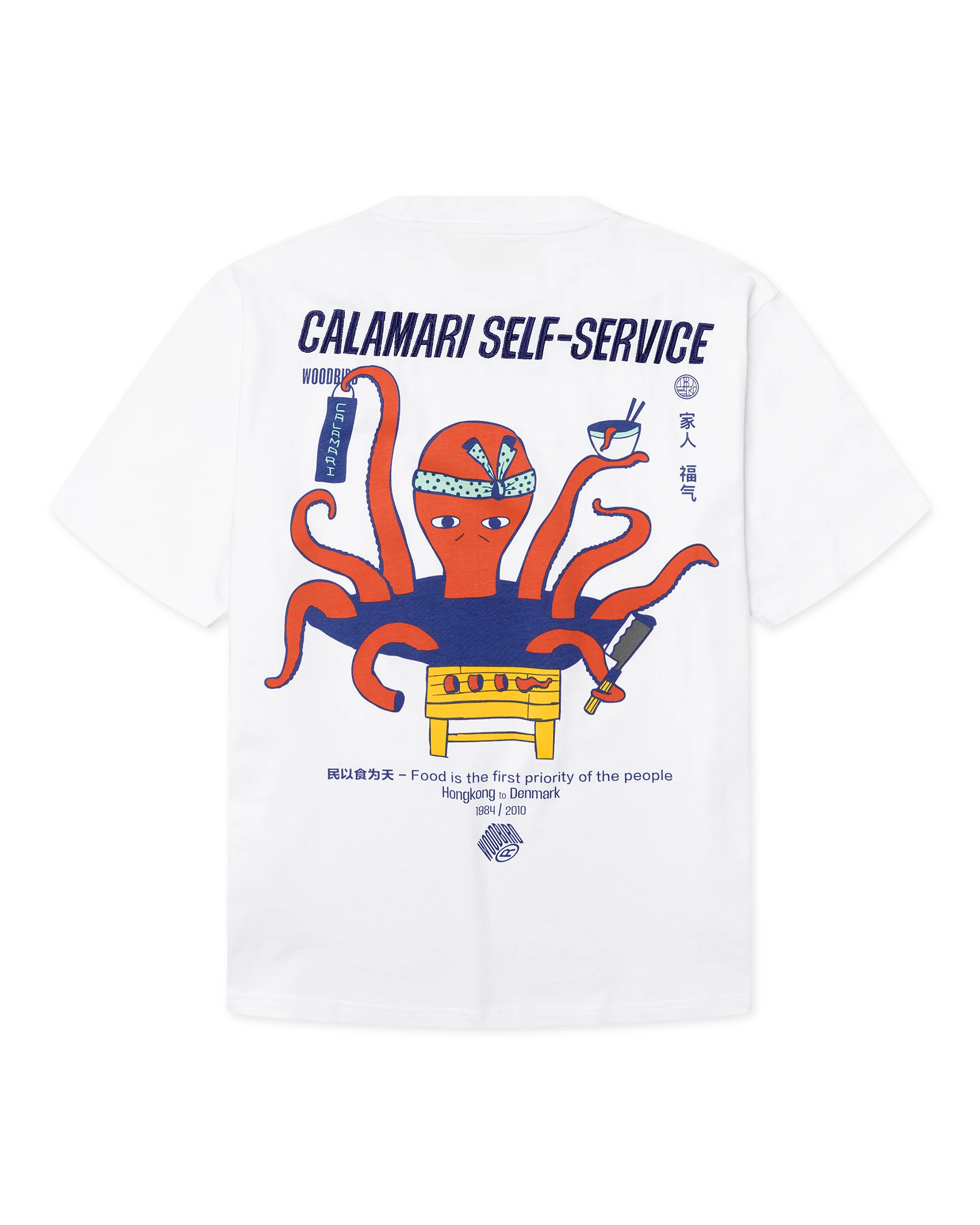 T-SHIRT CASUAL FIT IN COTONE BIANCO