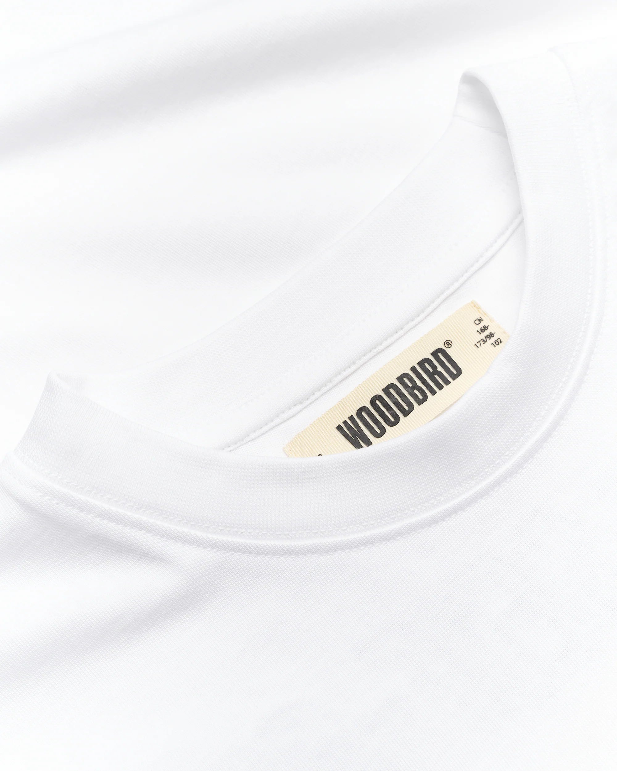 T-SHIRT CASUAL FIT IN COTONE BIANCO