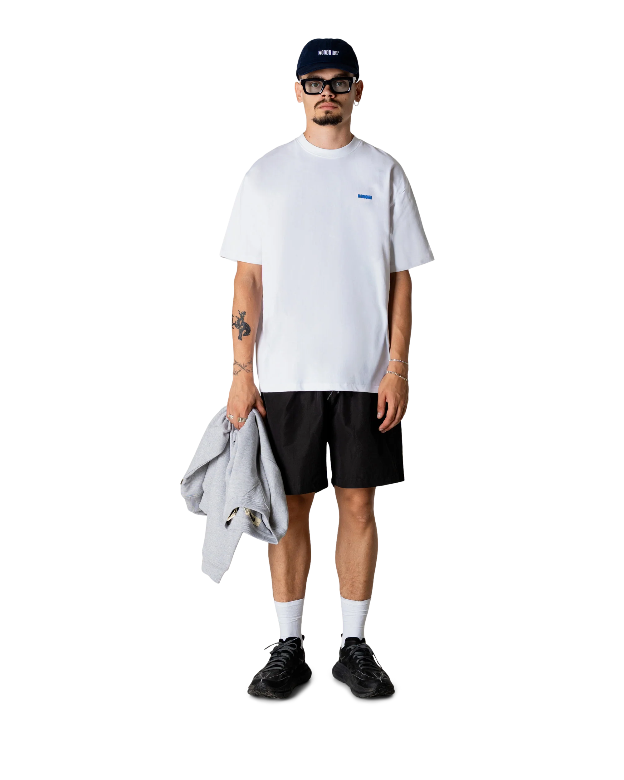 T-SHIRT CASUAL FIT IN COTONE BIANCO