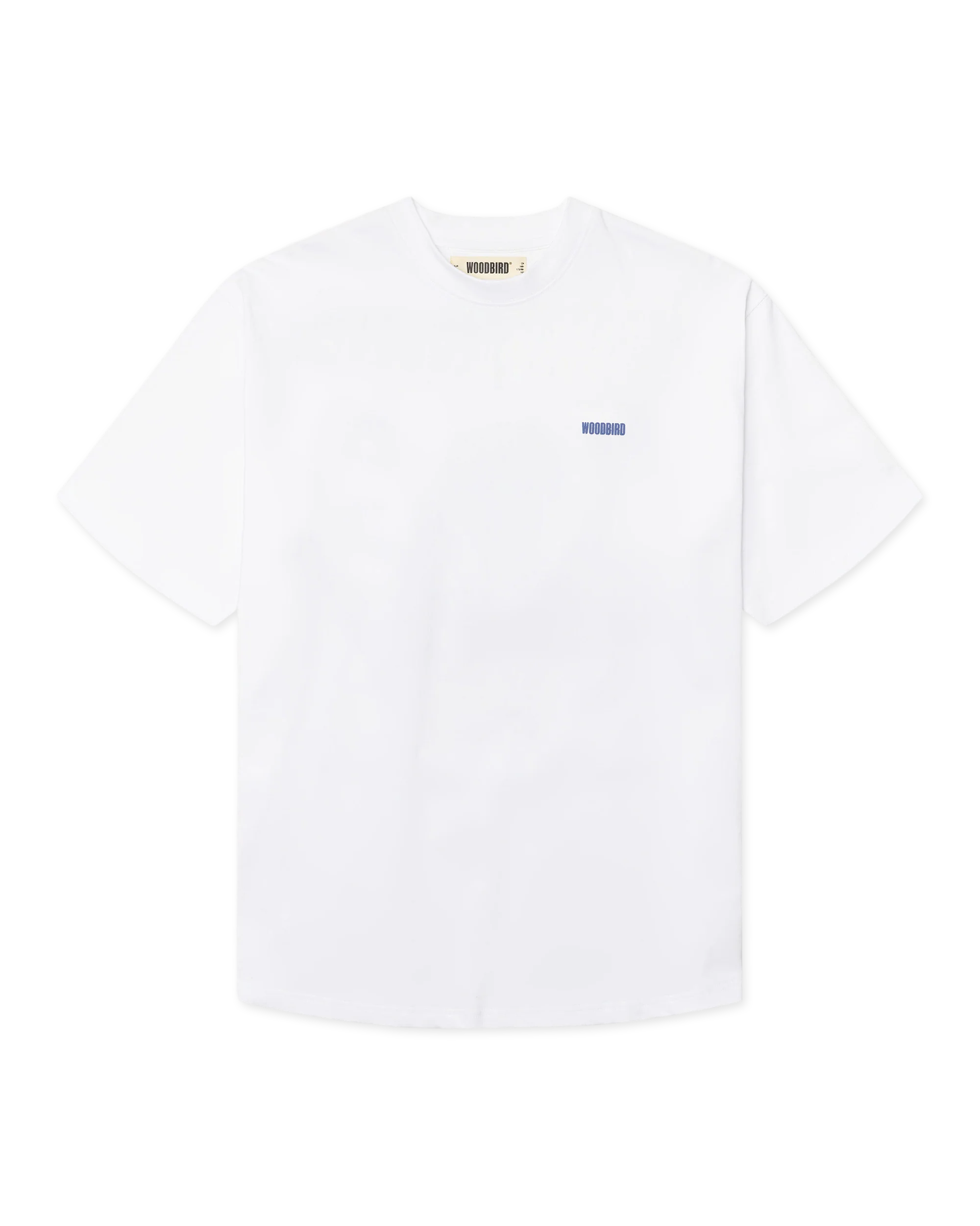 T-SHIRT CASUAL FIT IN COTONE BIANCO