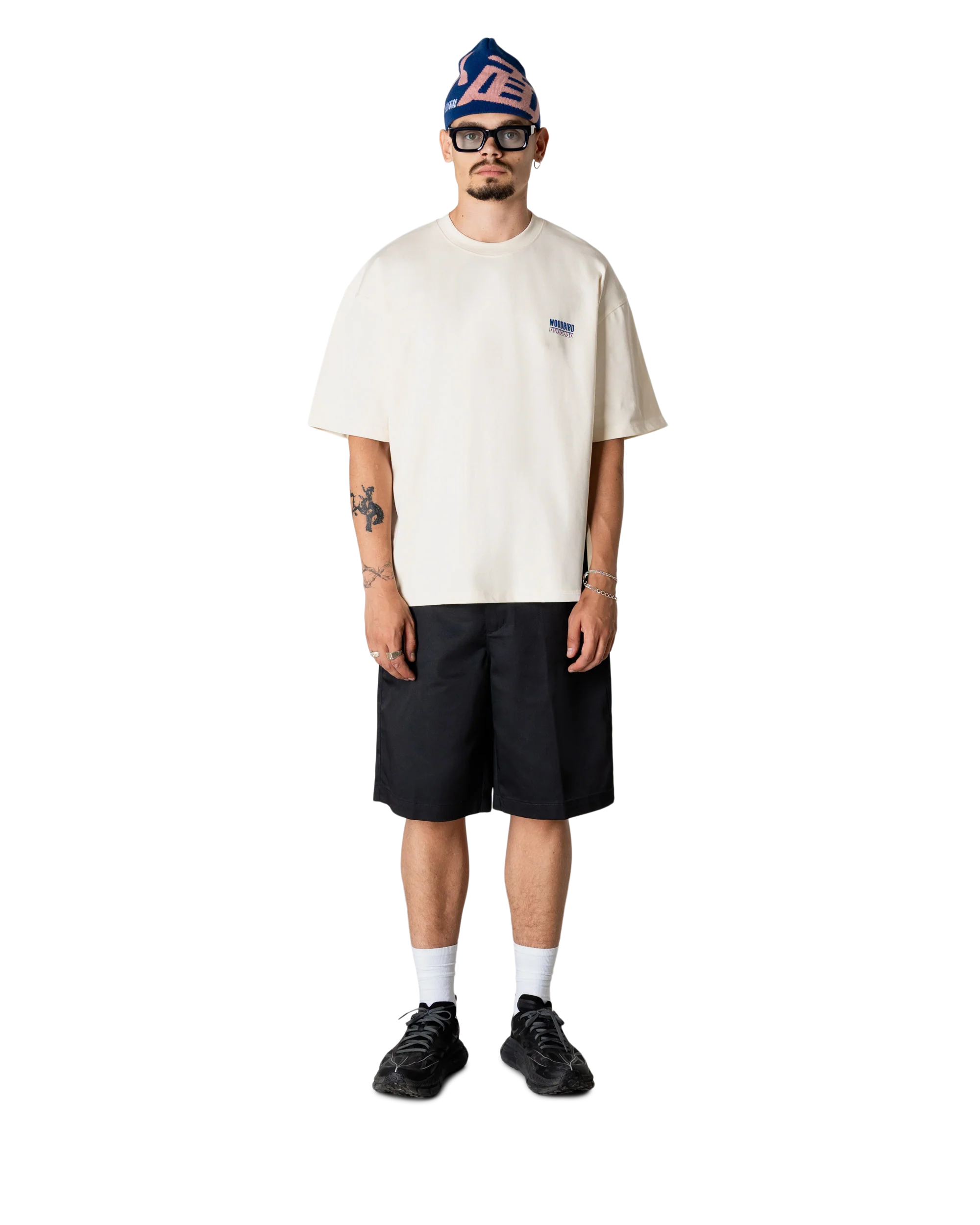 T-SHIRT BOXY FIT NOODLES IN COTONE OFF WHITE